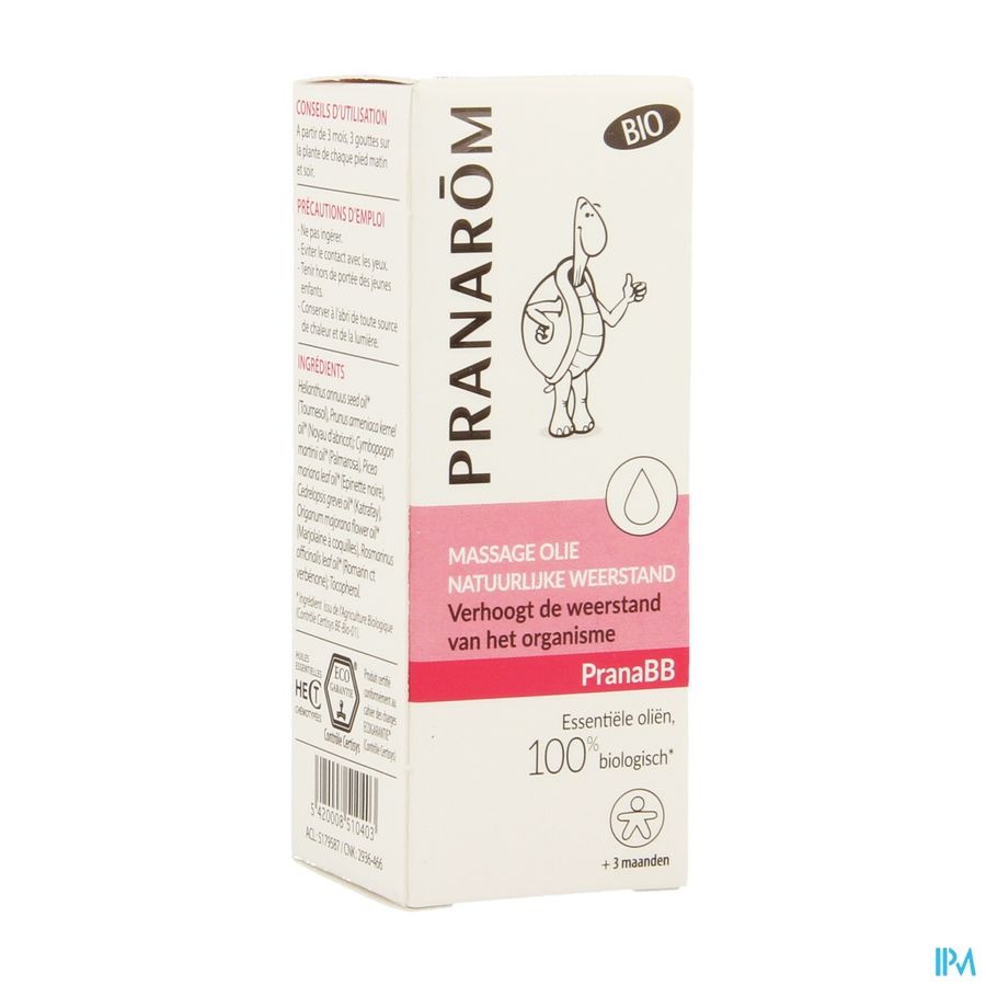 Pranabb Massage Olie Immuniteit 10ml