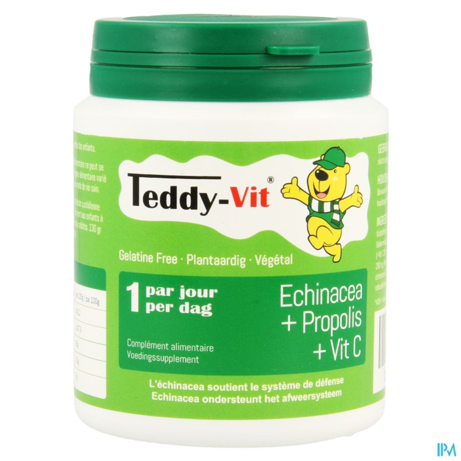 Teddy-Vit Echinacea+Propolis+Vitamine C 50 Beertjes afbeelding