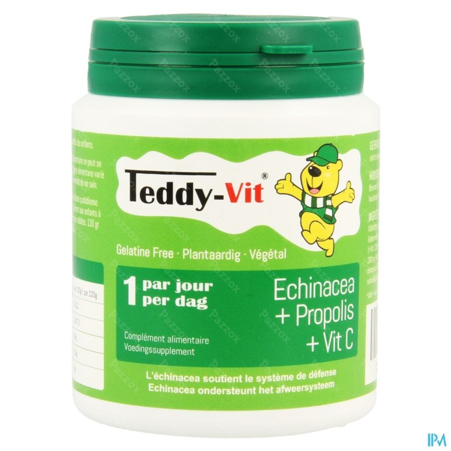 Teddy-Vit Echinacea+Propolis+Vitamine C 50 Beertjes