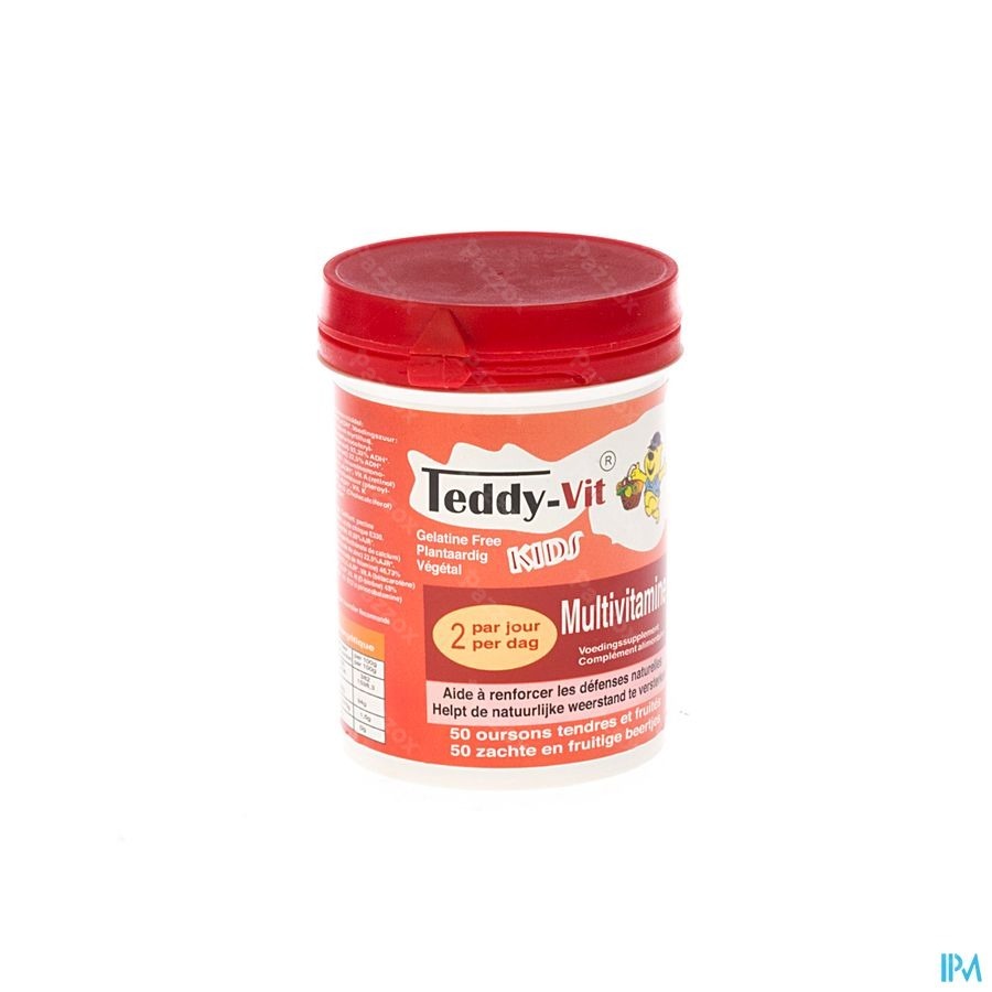 Teddy-Vit Multivitamine 50 Beertjes