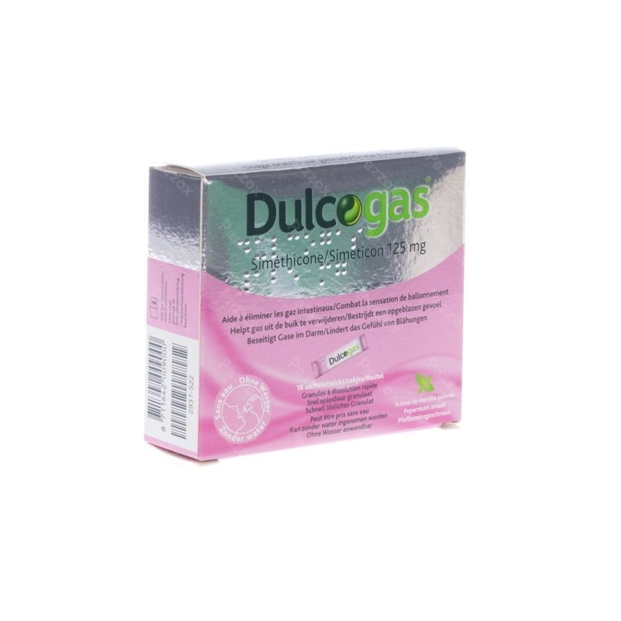 Dulcogas Granul. Sticks 18x125mg