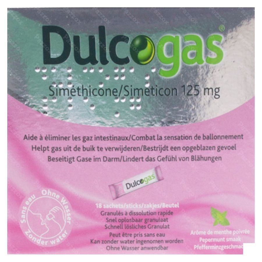 Dulcogas Granul. Sticks 18x125mg