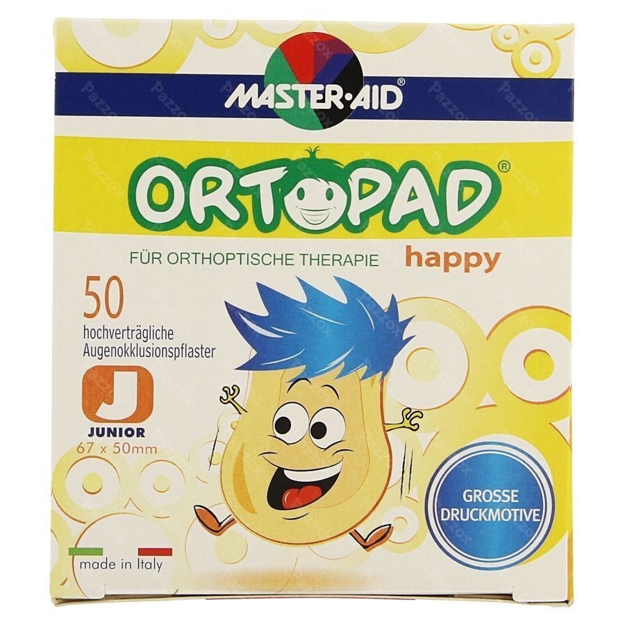 Ortopad Happy Junior Oogkompres 50 70131