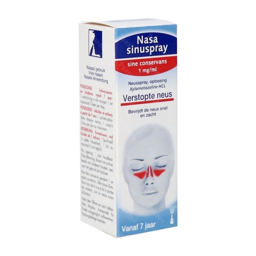 Nasasinuspray 1mg/ml Sine Cons. Neusverstop. 10ml