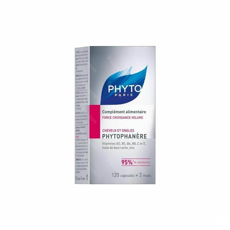 Phytophanere A/haaruitval + Zink Caps 120