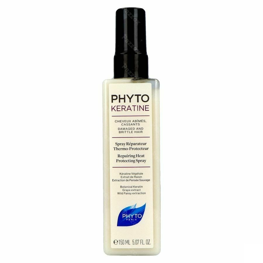 PhytoKeratine Hitte Beschermende Spray Beschadigd en Kwetsbaar Haar 150ml