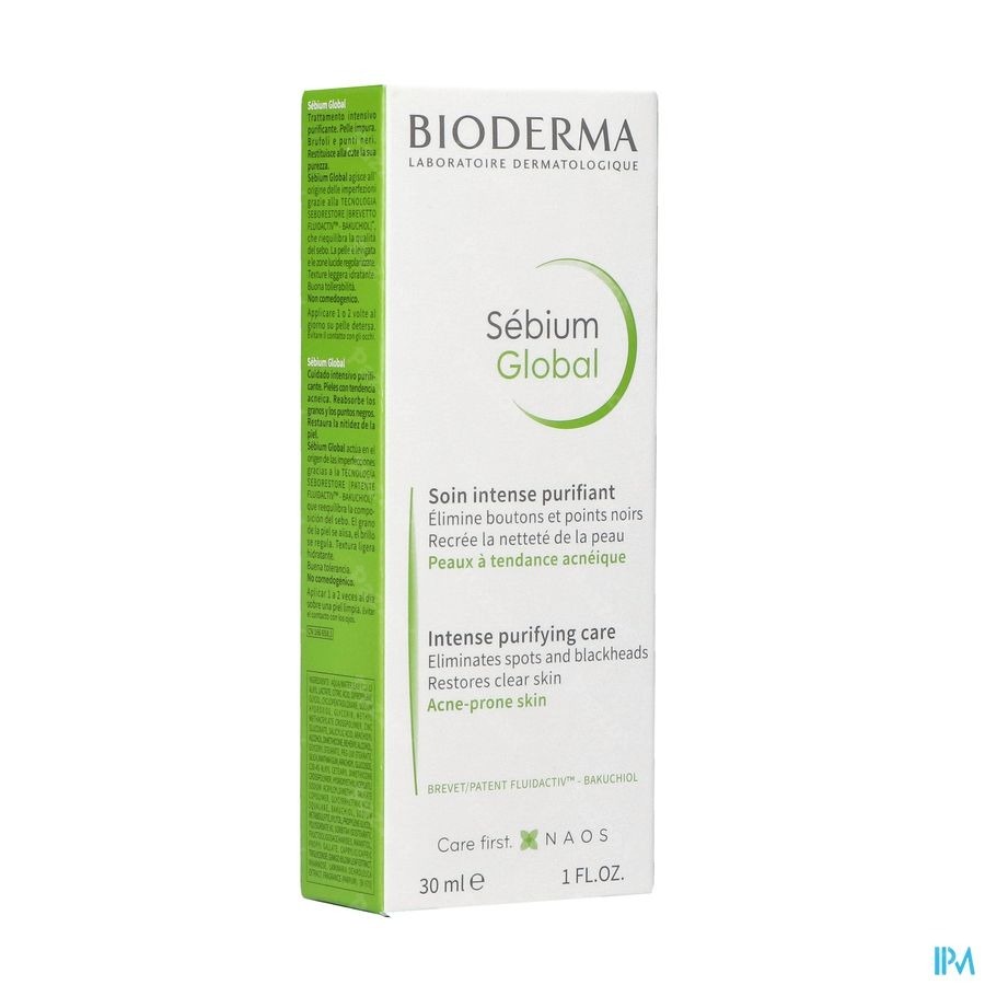 Bioderma Sébium Global Intens Zuiverende Verzorging 30ml