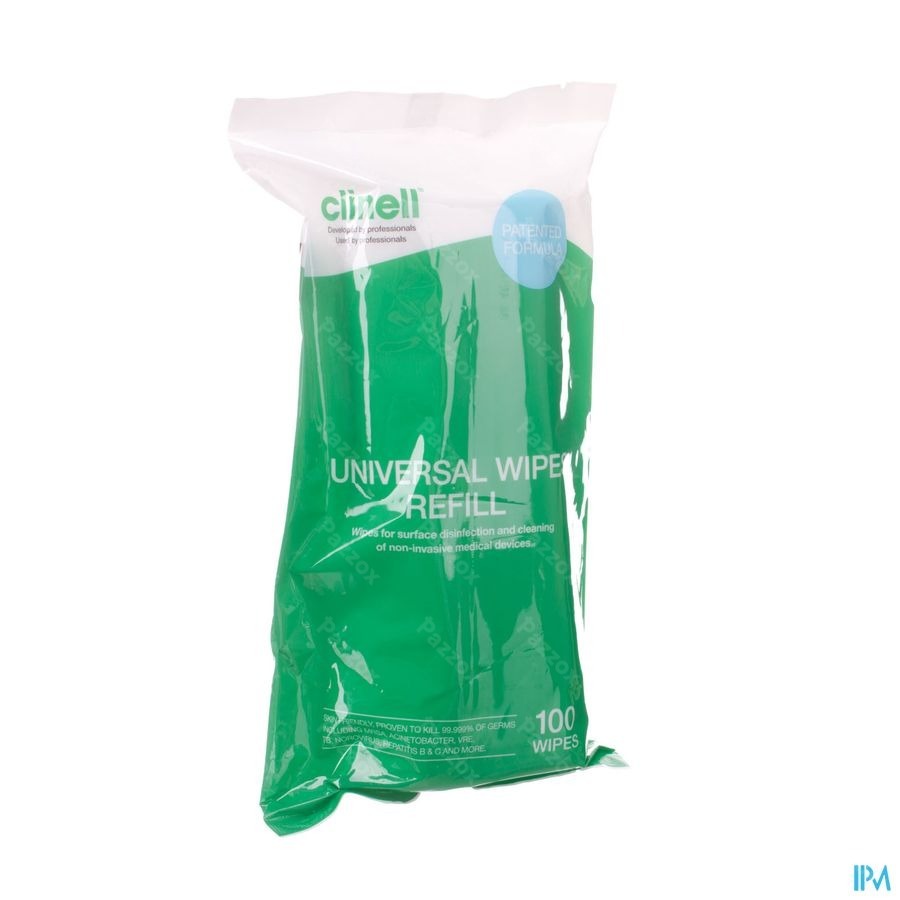 Clinell Universal Wipes Refill Tub 100 St