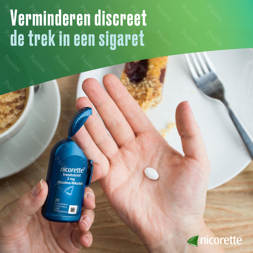 Nicorette Freshmint 4mg Zuigtabl Z/suiker 80