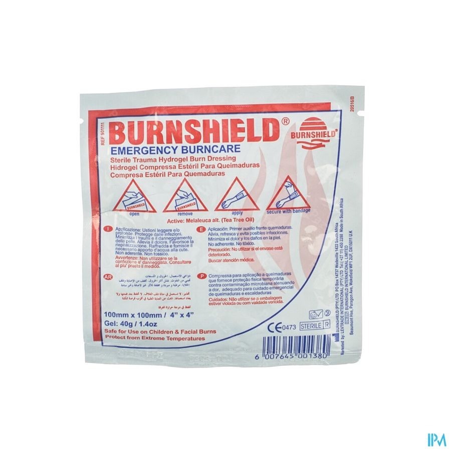 Burnshield 10x10cm Covarmed