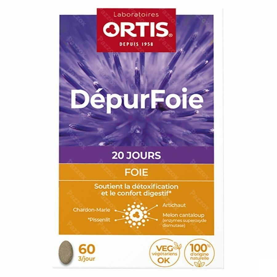 Ortis Methoddraine Lever-Zuiverend 60 Tabletten