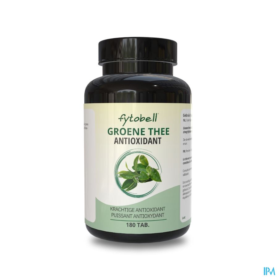 Fytobell Groene Thee 180 Tabletten afbeelding