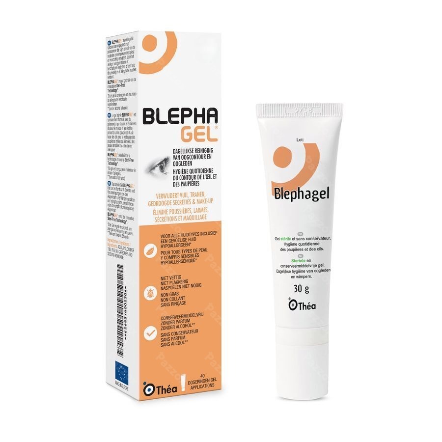Blephagel Verzorging Ooglid-wimpers 30g