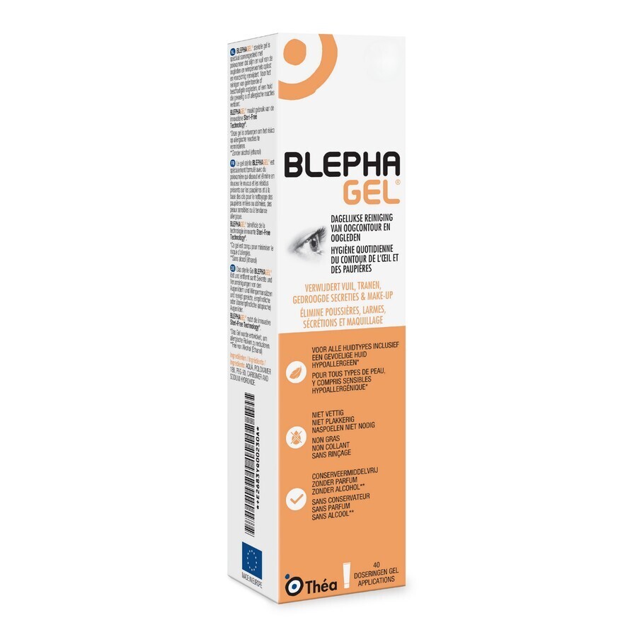 Blephagel Verzorging Ooglid-wimpers 30g afbeelding 1