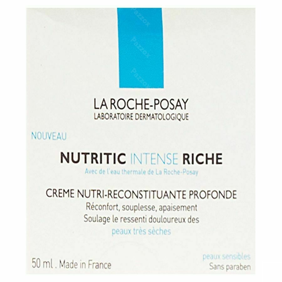 La Roche-Posay Nutritic Intense Rich Crème Droge En Gevoelige Huid 50ml