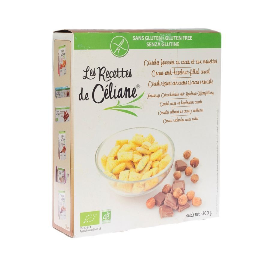 Celiane Gev.gr.cacao-hazeln. Z/gl. Bio300g Revogan