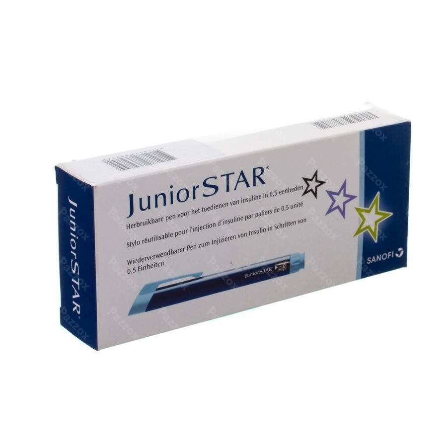 Junior Star Blauw Injectiepen