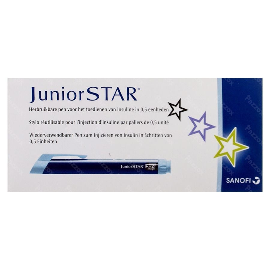 Junior Star Blauw Injectiepen