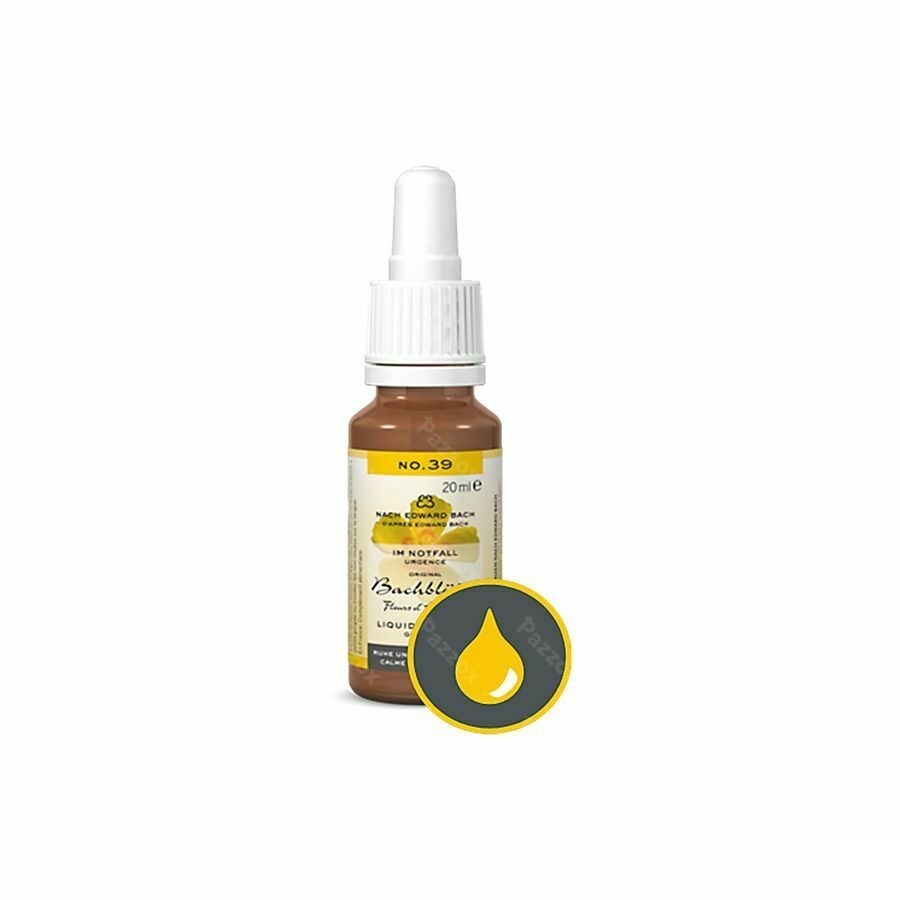 Bachbloesem Bio N°39 Noodgevallen Druppels 20ml