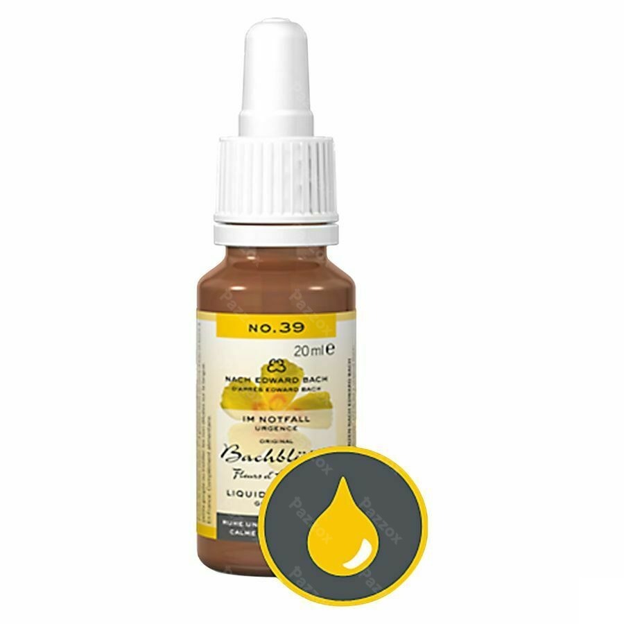 Bachbloesem Bio N°39 Noodgevallen Druppels 20ml