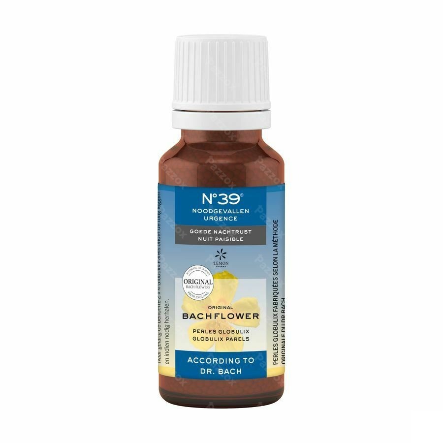 Bachbloesem Bio N°39 Noodgevallen Nacht Parels 20g