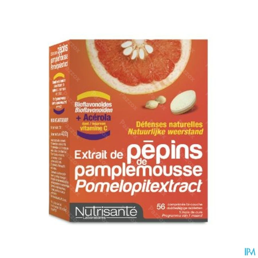 Pompelmoespit Extract Etui Blis 4x14 kopen Pazzox, online apotheek