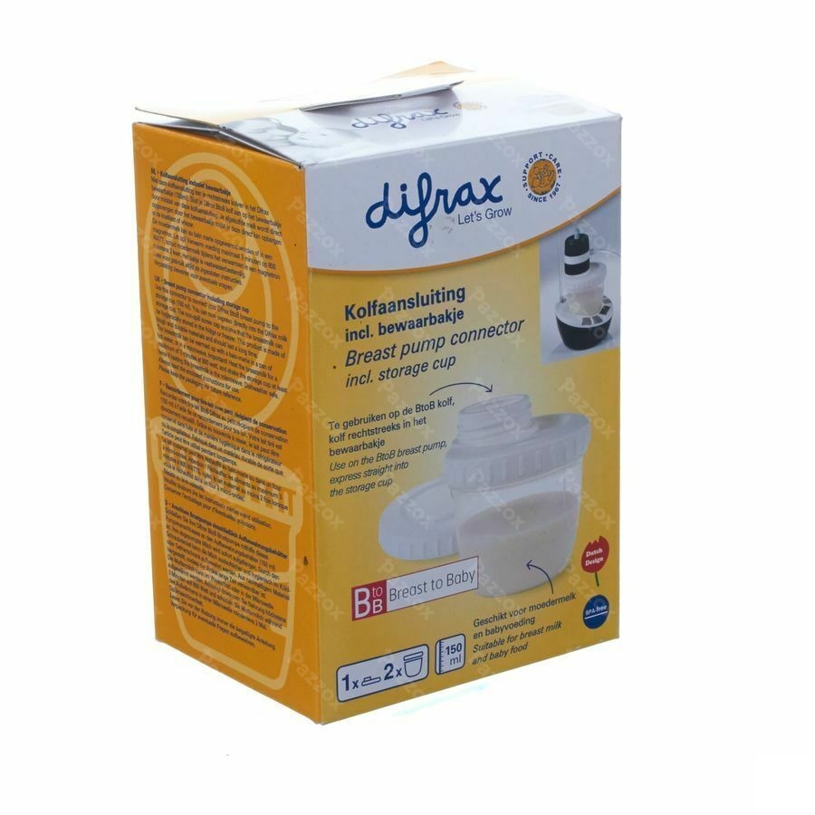 Difrax Kolfaansluiting Incl Bewaarbakje 618