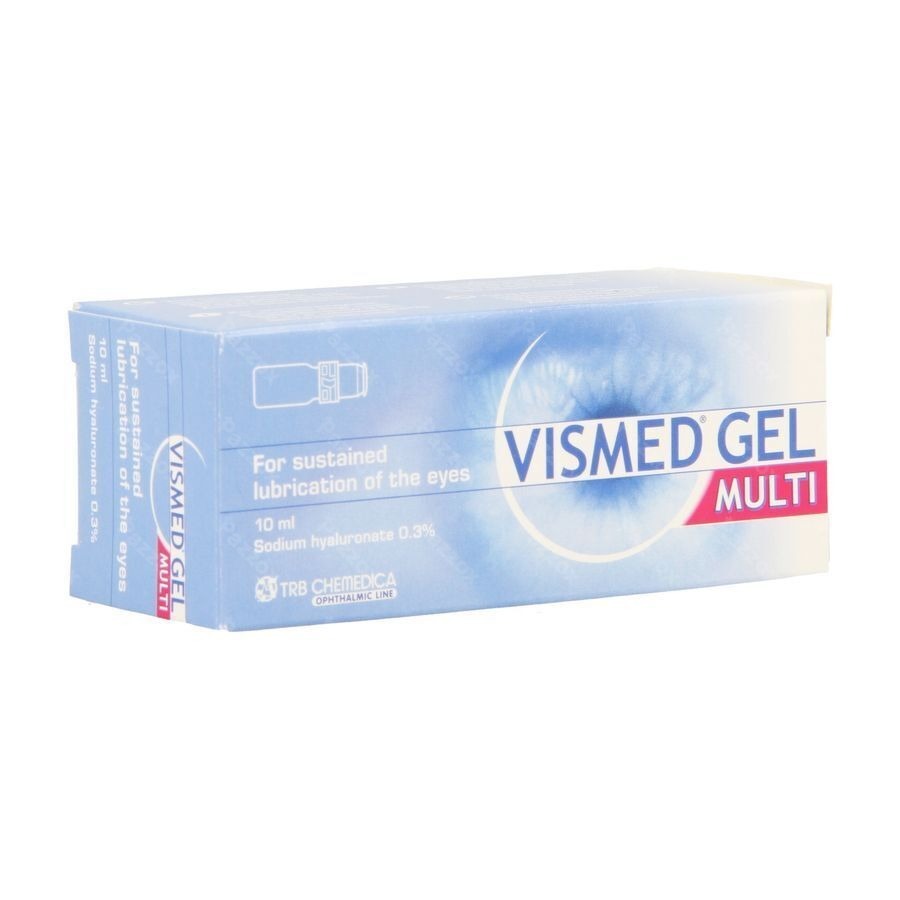 Vismed Gel Multi Bevochtigen Ogen 0,3% Fl 10ml