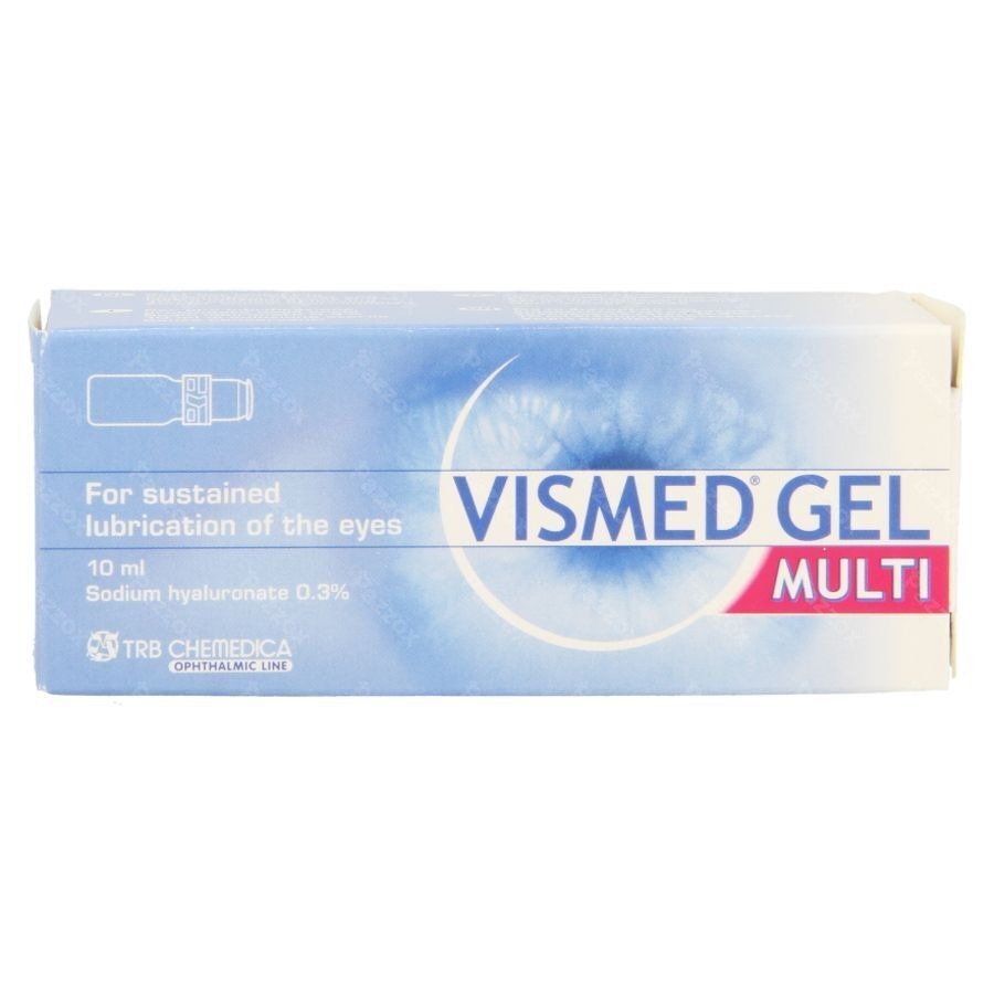Vismed Gel Multi Bevochtigen Ogen 0,3% Fl 10ml