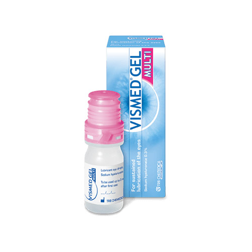 Vismed Gel Multi Bevochtigen Ogen 0,3% Fl 10ml afbeelding