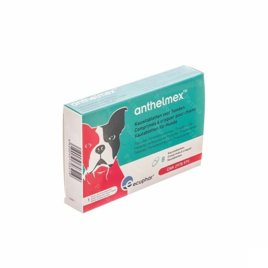 Anthelmex Hond 8 Kauwtabletten