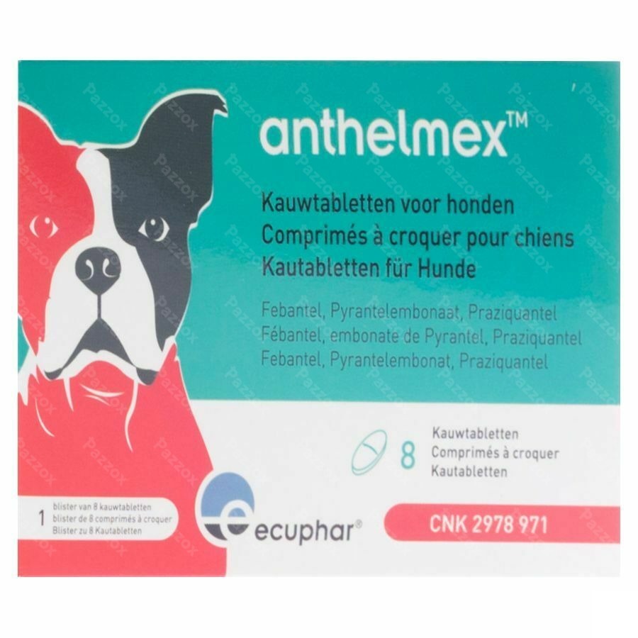 Anthelmex Hond 8 Kauwtabletten