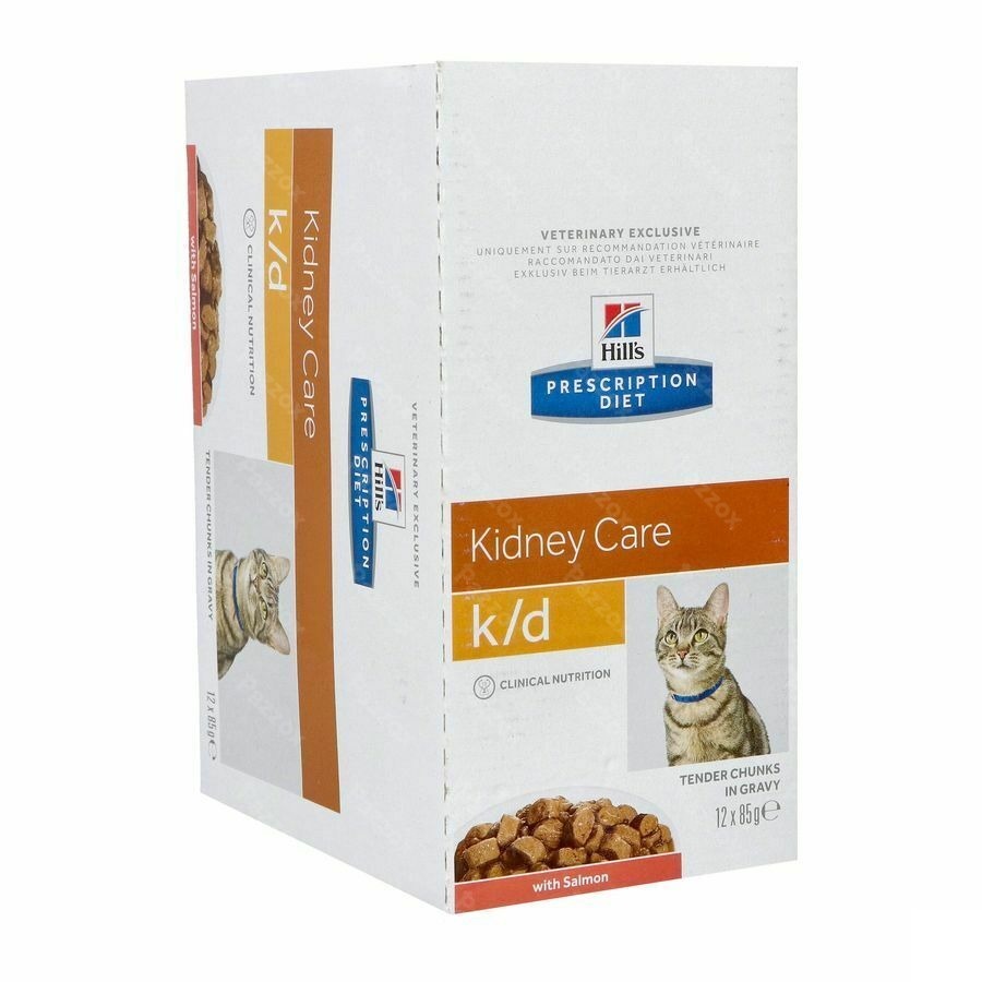 Hills Prescrip. Diet Feline Kd Salmon 85g
