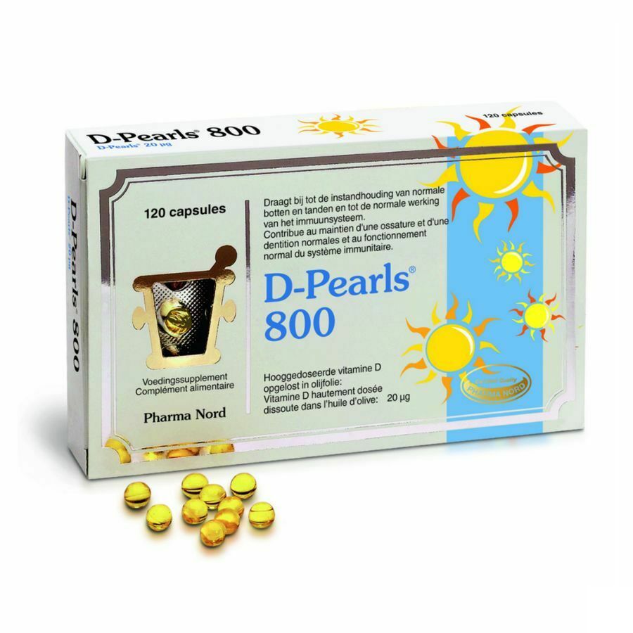Pharma Nord D-Pearls 800 IU 120 Capsules