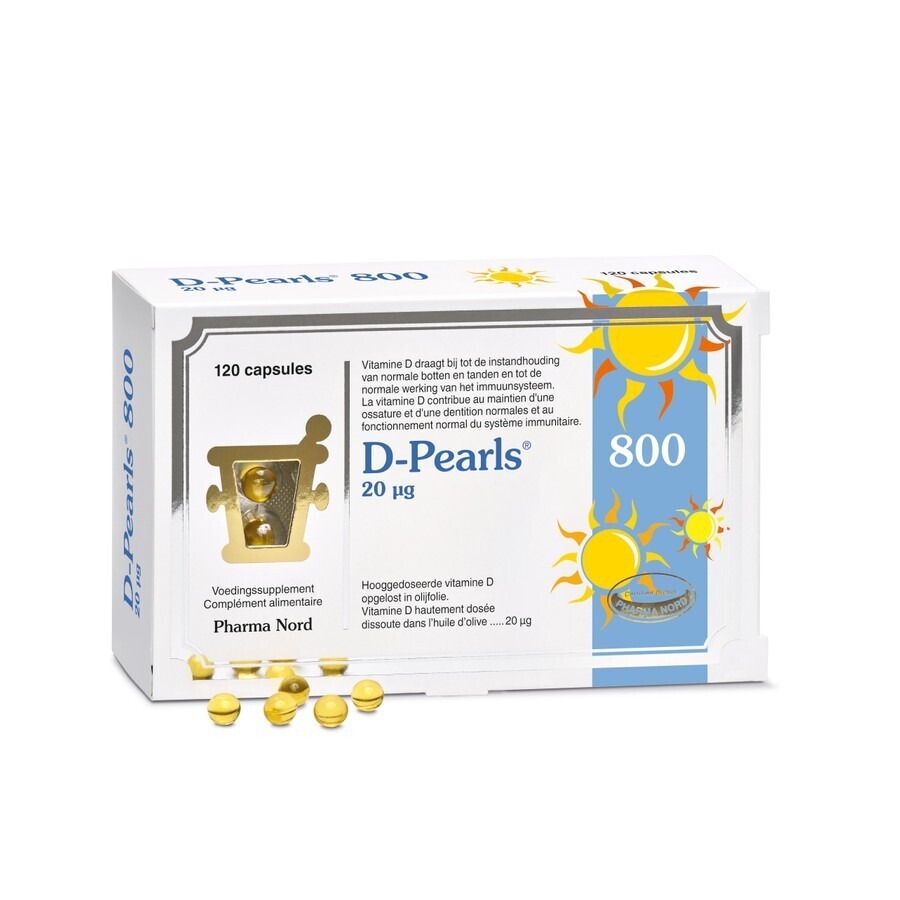 Pharma Nord D-Pearls 800 IU 120 Capsules