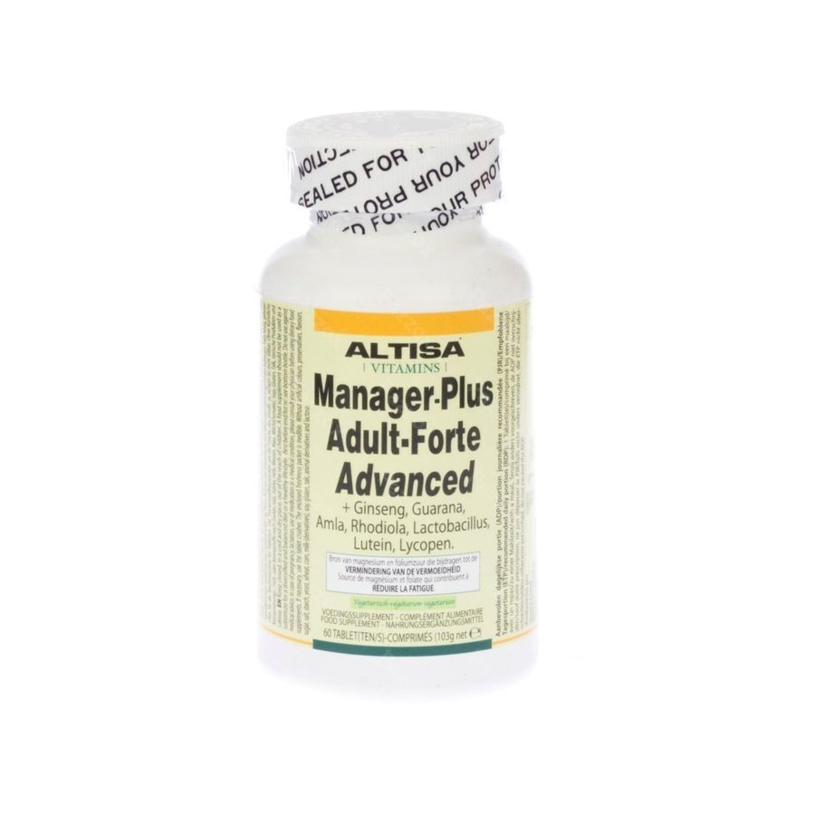 Altisa Adult Forte Manager+ Advanced Tabl 60