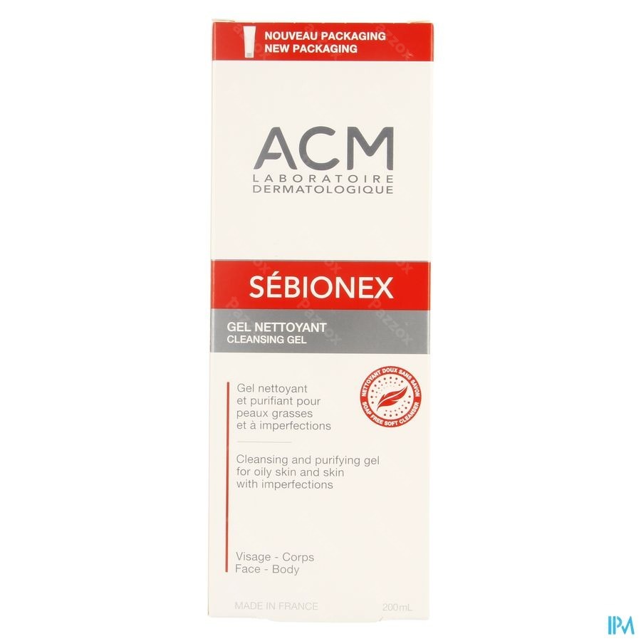 Sebionex Gel Moussant Fl 200ml