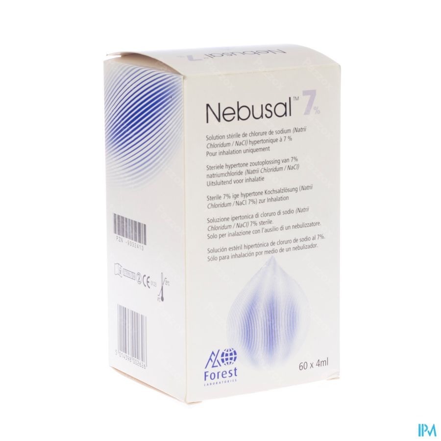 Nebusal 7% Nacl Amp 60x4ml