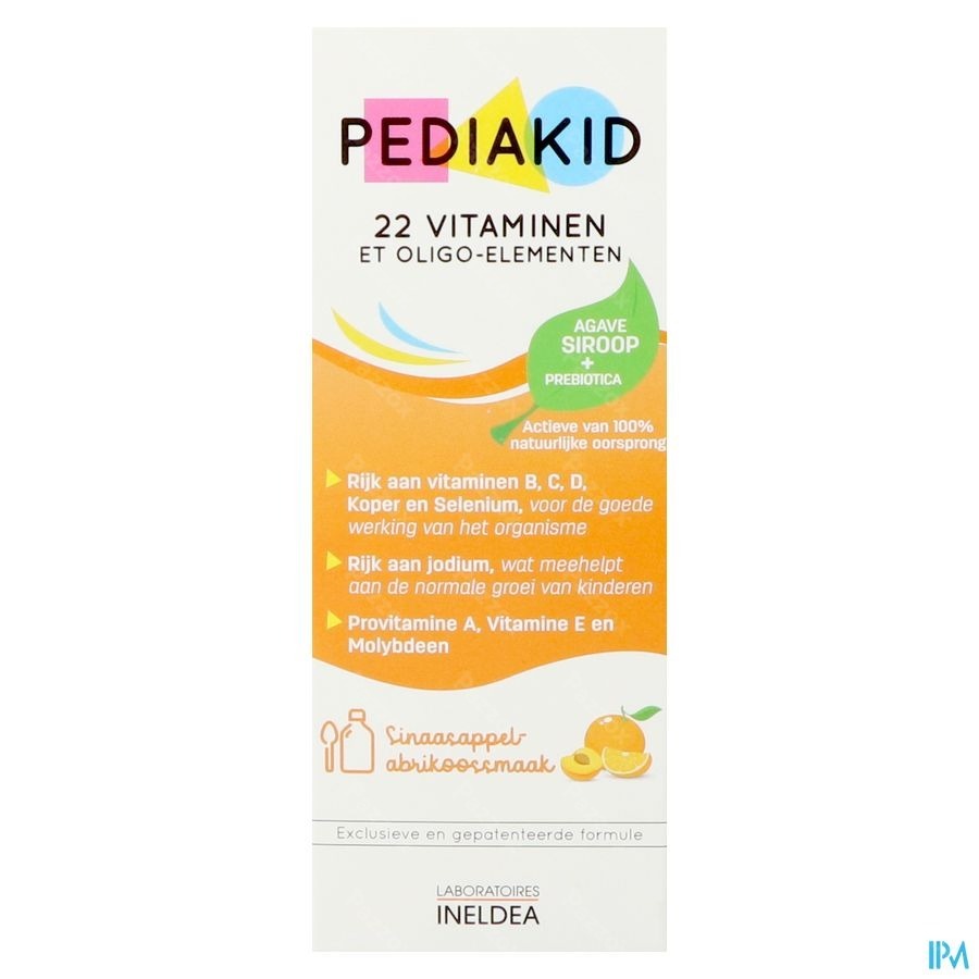 Pediakid 22 Vitamines & Oligo Elements Fl 125ml