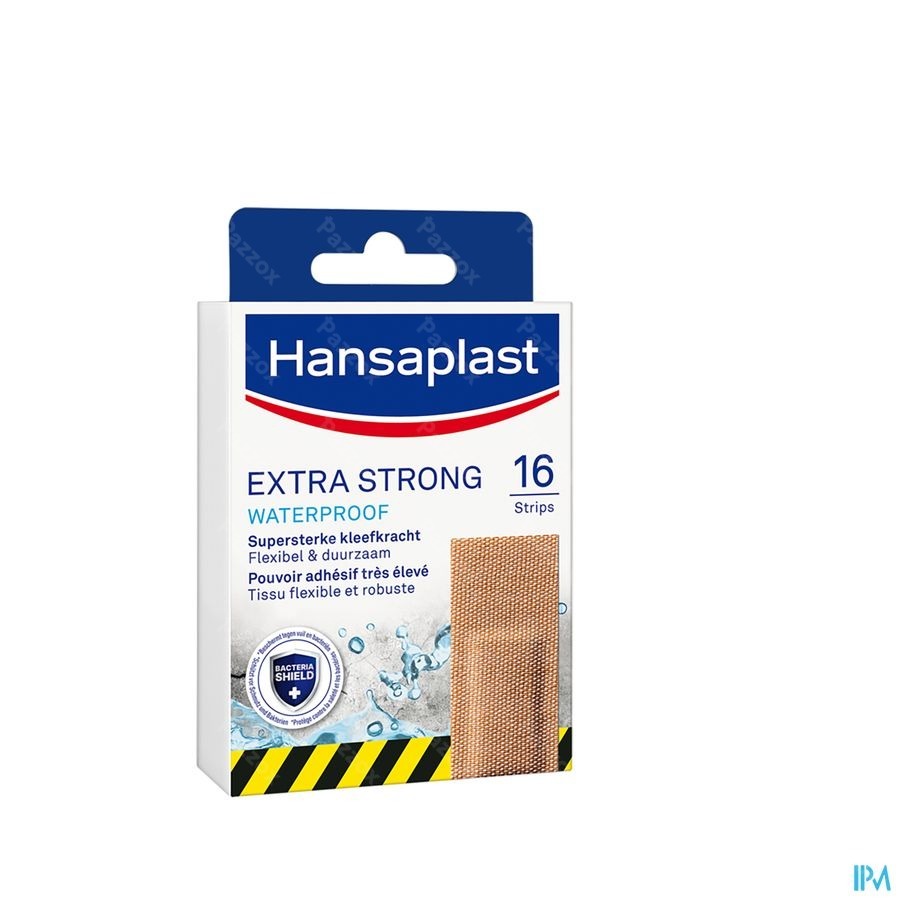 Hansaplast Extra Strong Waterproof Strips 16