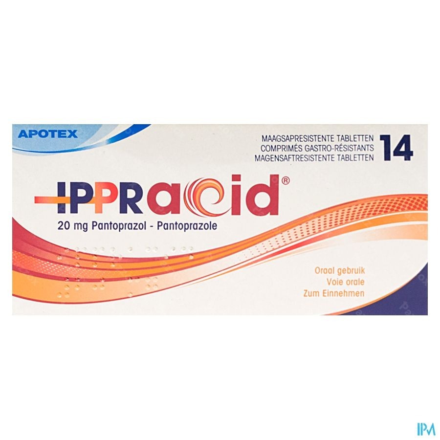 Ippracid 20mg Maagsapresist Tabl 14