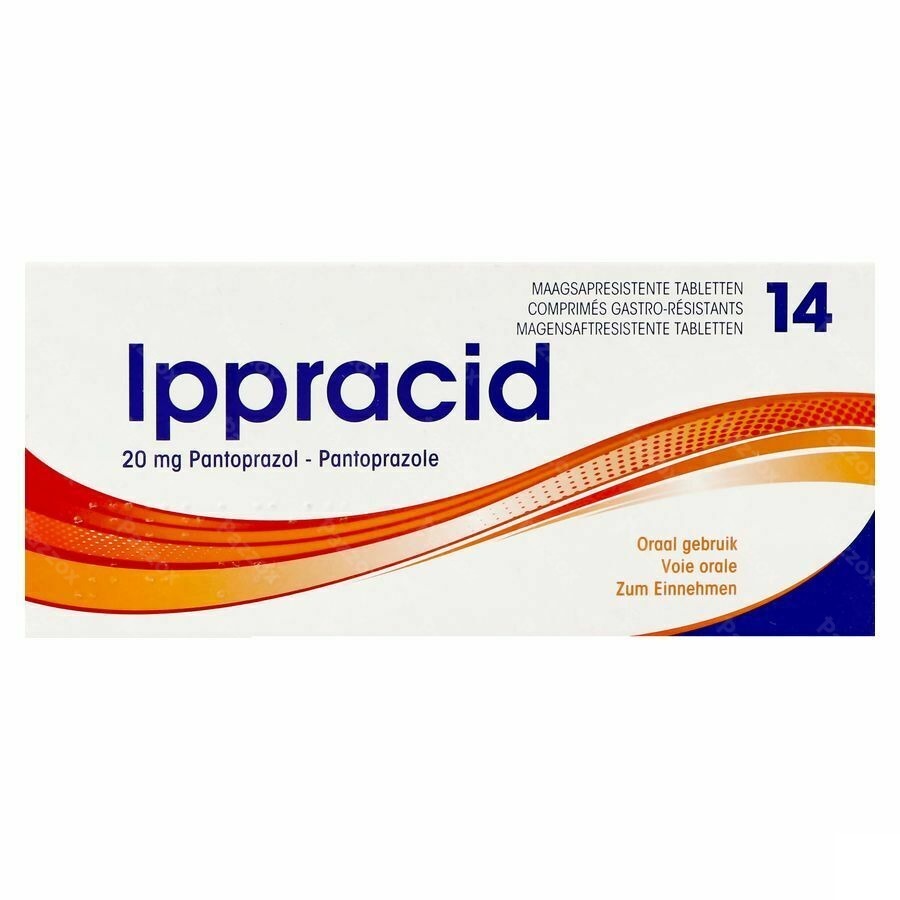 Ippracid 20mg Maagsapresist Tabl 14