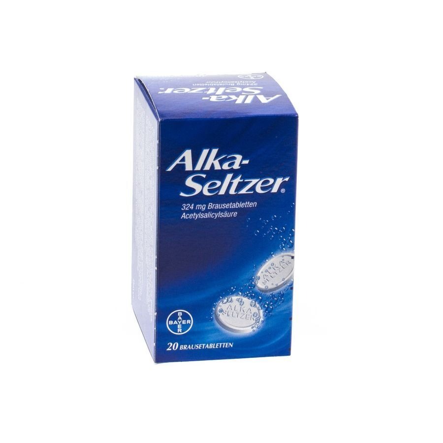 Alka Seltzer 324mg Bruistabl. 20
