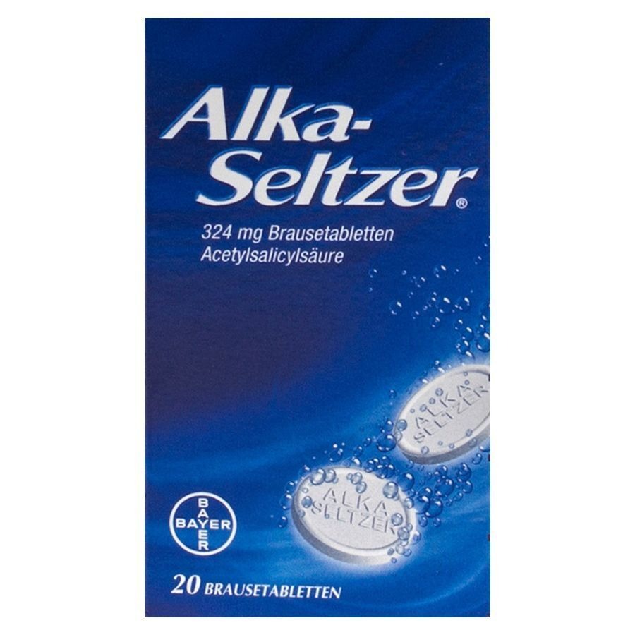 Alka Seltzer 324mg Bruistabl. 20