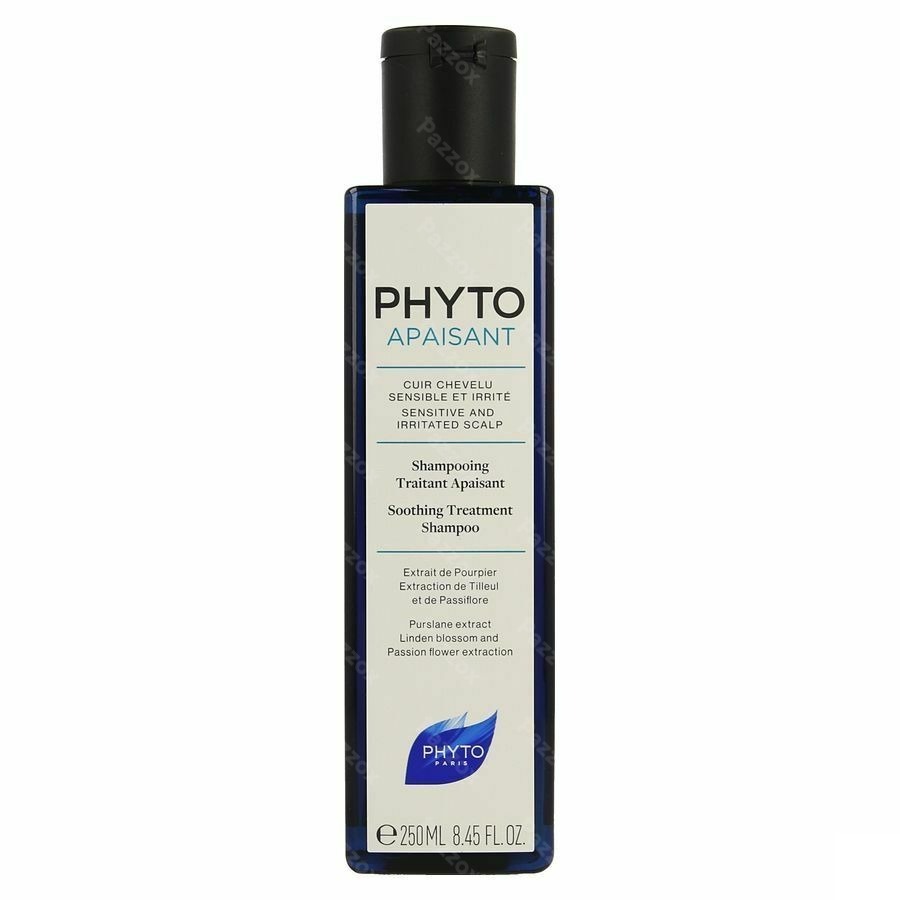 PhytoApaisant Kalmerende Shampoo Gevoelige en Geïrriteerde Hoofdhuid 250ml