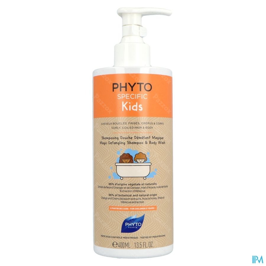Phytospecific Kids Ontwarrende Shampoo Pompfles 400ml