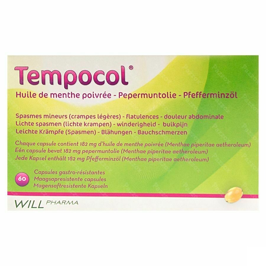 Tempocol Caps 60 X 182mg