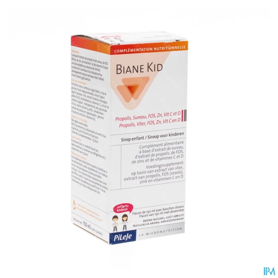 Biane Kid Immuniteit Siroop 150ml