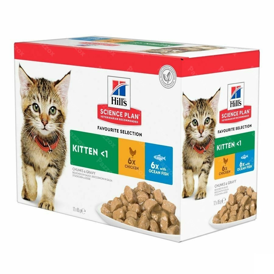 Hills Sc.plan Feline Kitten Multip. Classic 12x85g