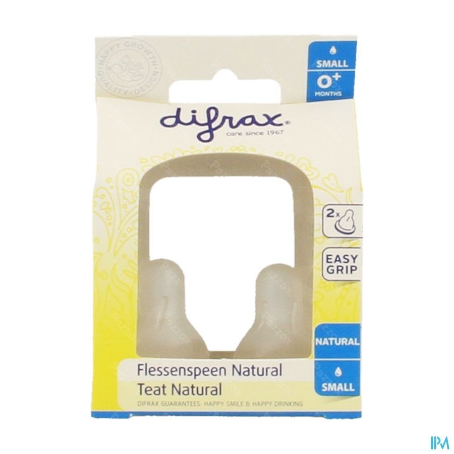 Difrax Flessenspeen Natural Small 671